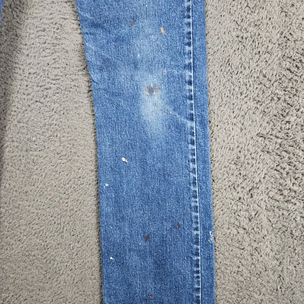 Levi's 505 Jeans Slim Fit‎ Straight Leg Blue Denim Women's Size 7 M